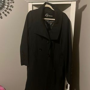 Guess full length jacket Dark gray